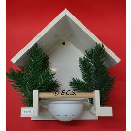 Nestkapel Kunststof Klein Type 2