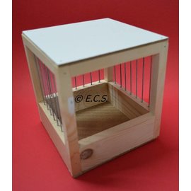 Lattice-Nest Box Wood Large
