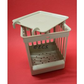 Lattice-Nest Box Plastic Beige