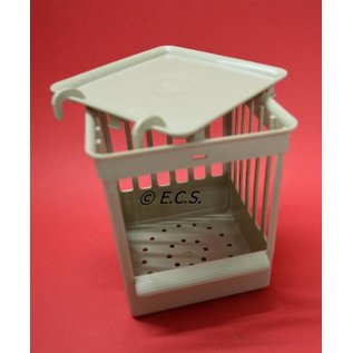 Lattice-Nest Box Plastic Beige