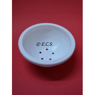 Nestkom Kunststoff weiß 10cm