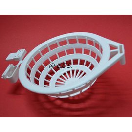 Nestkom Kunststoff 14cm Weiß