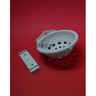 Nestkom Plastic With Hooks and Bev.10cm Beige