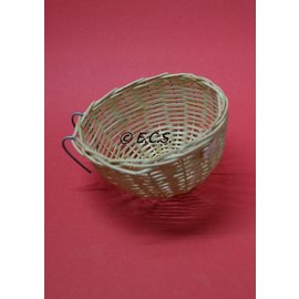 Nestkom Riet Met Haken 10cm