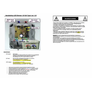 Dimmer for simulating sunrise and sunset. 12V LEDs