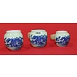 Set of 3 porcelain cupboards