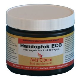 Avis Cibum hand rearing ECG from 10 days. 250gr