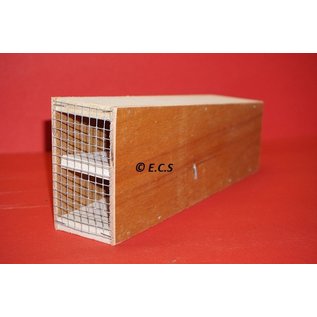 Ecs walk-in mouse trap made of wood