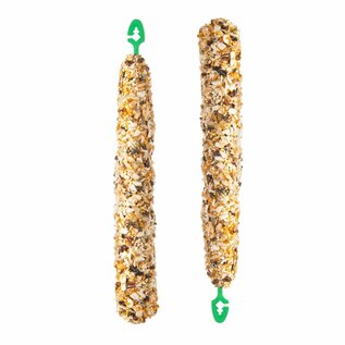 Puur pauze zaadsticks grote parkiet & kaketoe met fruit & honing