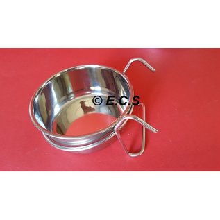 Edelstahl Essen oder Trinken mit hängenden Halter