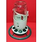 Mijnlamp Fauna Met Kunststof Houder Bruin / Beige Groen / Mint fles glas
