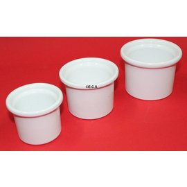 Tray Stone Round White Frosting