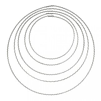 Golvende ring - 18 cm