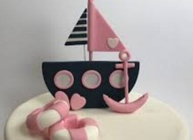 Babyshower op een boot