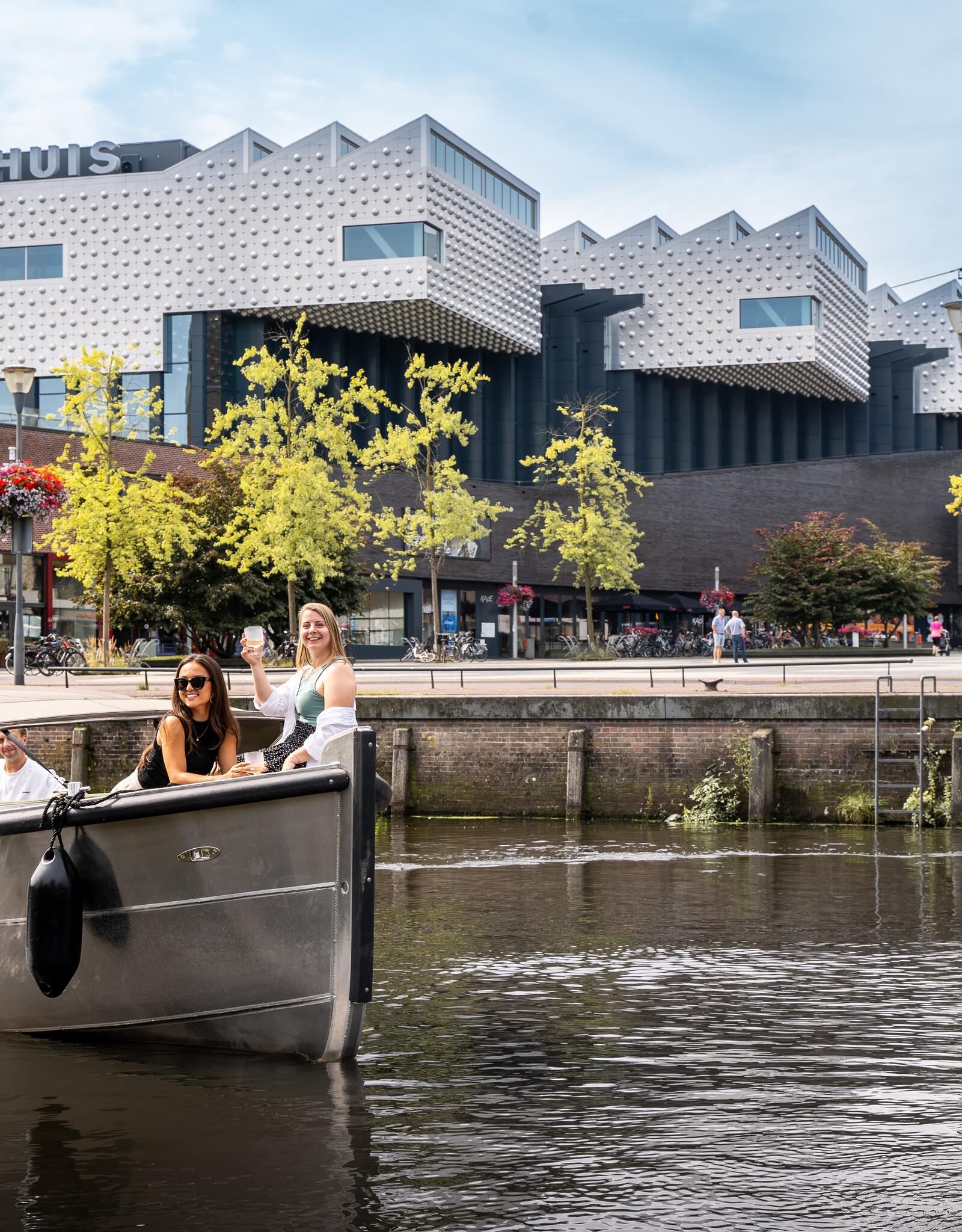 12 persoons elektrische sloep in Amersfoort