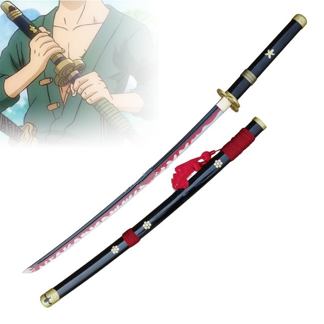 One Piece OnYama Enma katana (zwart)