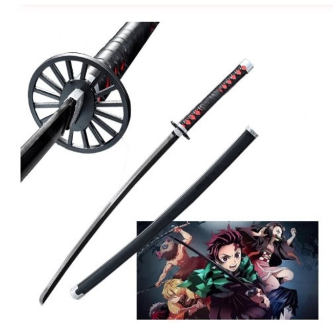 Demon Slayer - Tanjiro  Kamado - Black  Nichirin