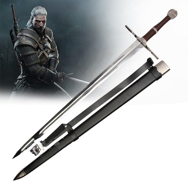 The Witcher III - Geralt's Steel Sword (Wolfhead Pommel)