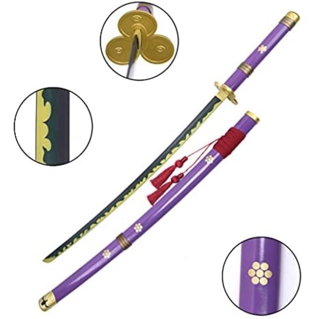 ONE PIECE - KATANA OF RORONOA ZORO - ENMA - PURPLE