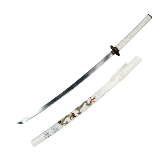 Katana White Dragon