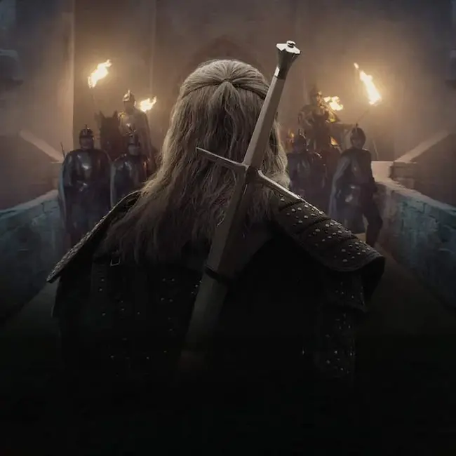 Silver sword Geralt The Witcher