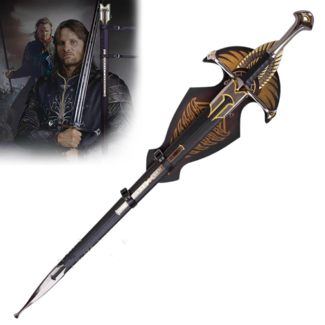Anduril zwaard  Special Edition met wandplaque