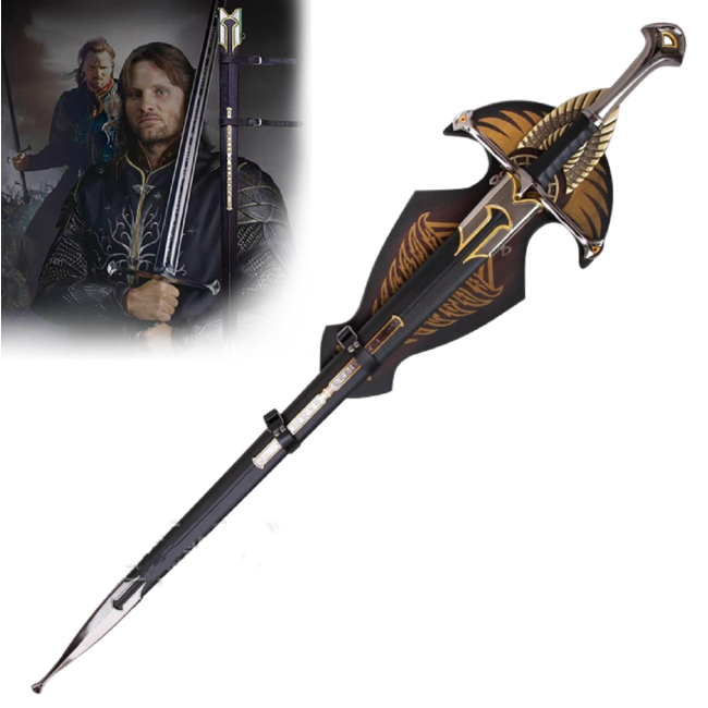 Anduril zwaard  Special Edition met wandplaque