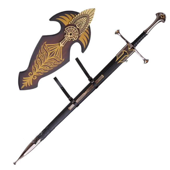 Anduril zwaard  Special Edition met wandplaque