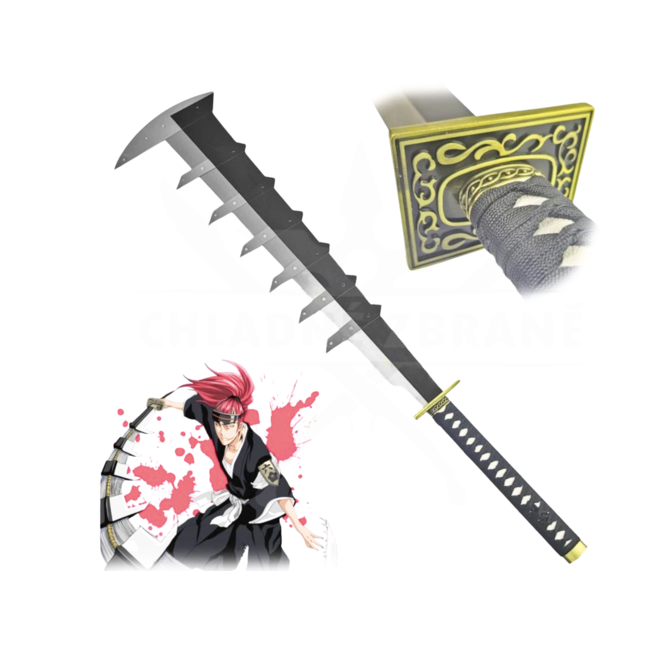 Renji Abarai’s Zabimaru Sword – Bleach Replica |