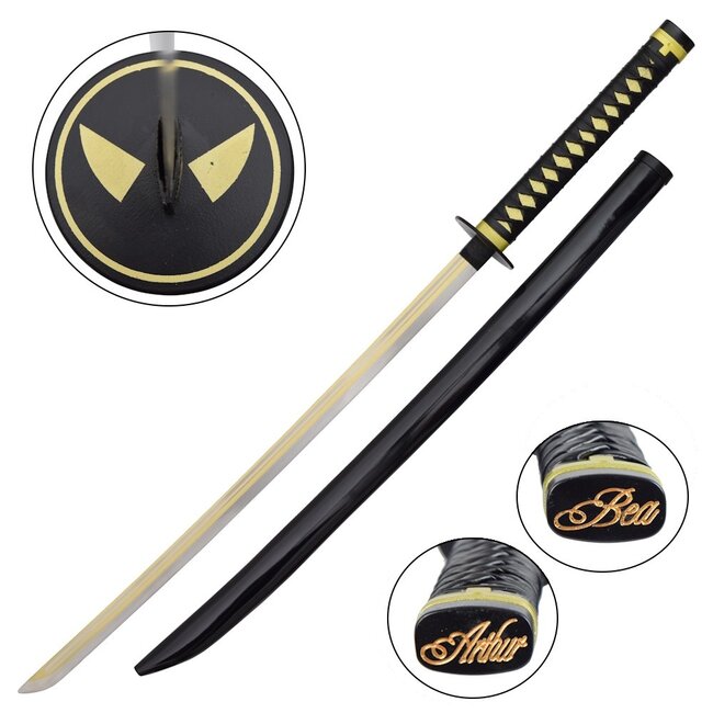 Deadpool katanas  met schouderholster