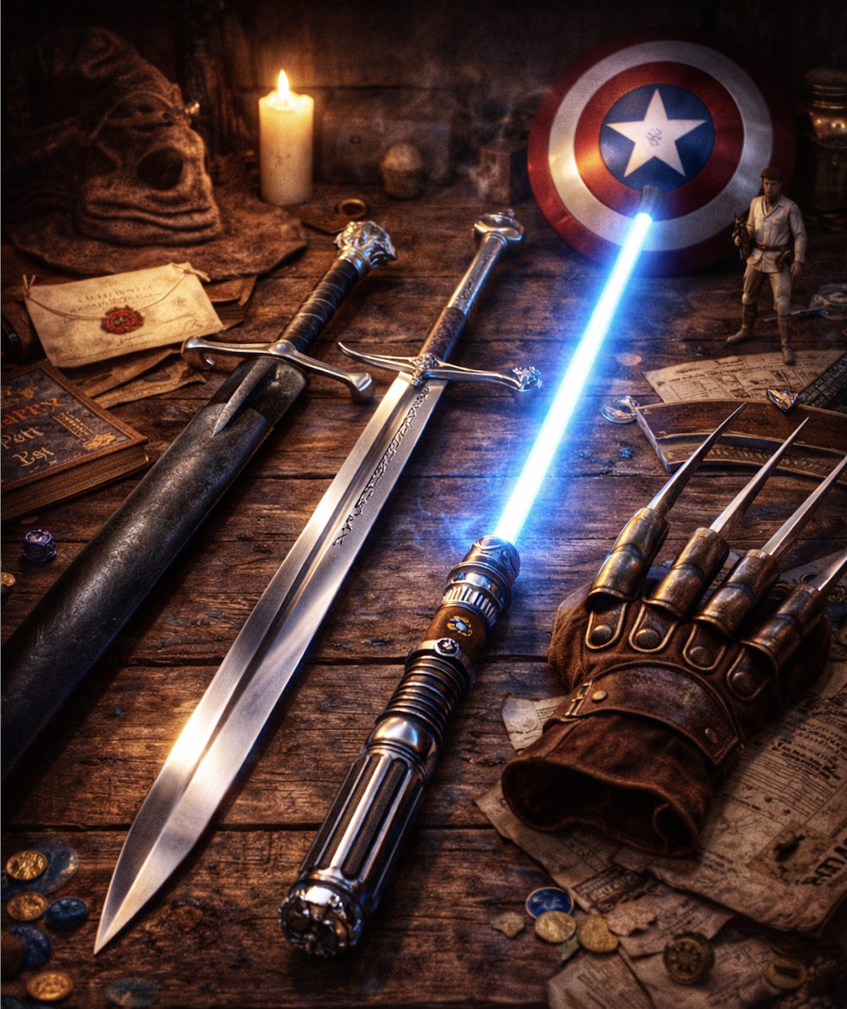 Film en serie zwaarden kopen? Ontdek replica zwaarden uit Lord of the Rings, The Witcher en Game of Thrones. Perfect voor fans en verzamelaars.