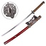 Sierkatana – Japanse Katana Replica met Stalen Lemmet en Houten Schede