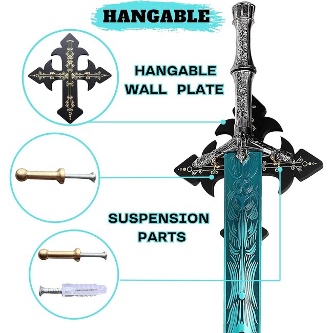 Holy Moonlight Sword – Bloodborne Trick Weapon van Ludwig (The Old Hunters DLC) Replica Zwaard