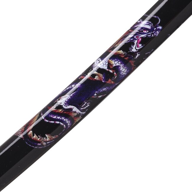 Ornamental Katana Zwart