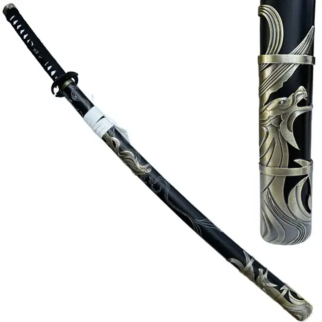 Twin Wolves Katana Ghost of Yotei