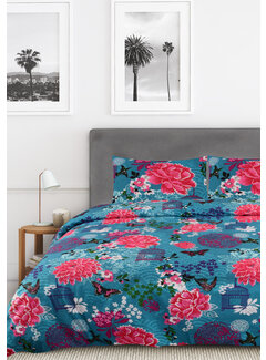 Nightlife Dekbedovertrek Vintage Flowers