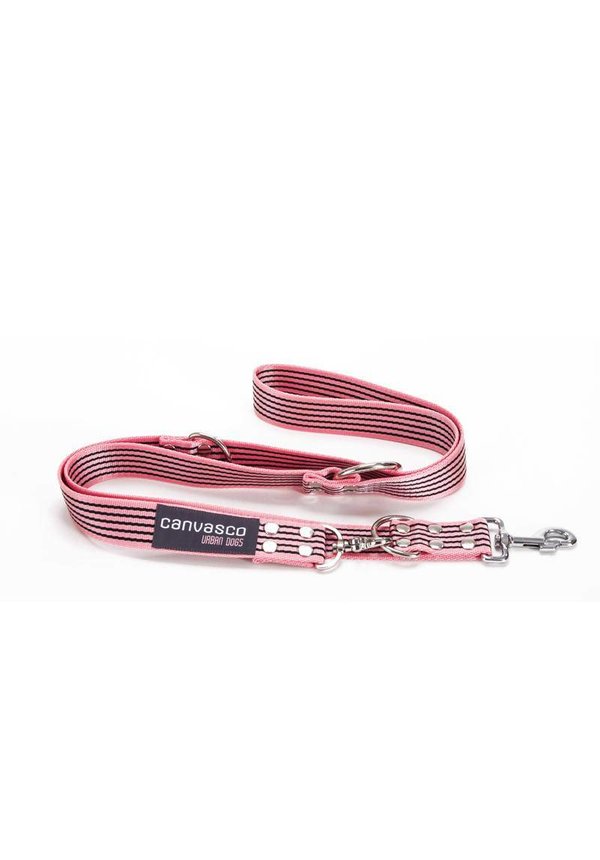 Canvasco Urban Dogs Riem Paule Roze 40mm