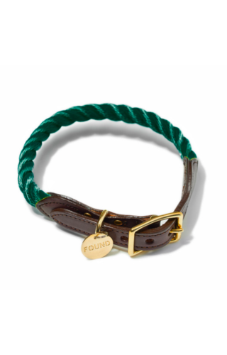 Found My Animal Halsband Hunter Green 