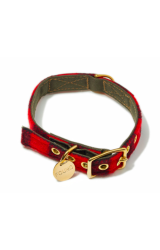 Found My Animal Halsband Buffalo Plaid 