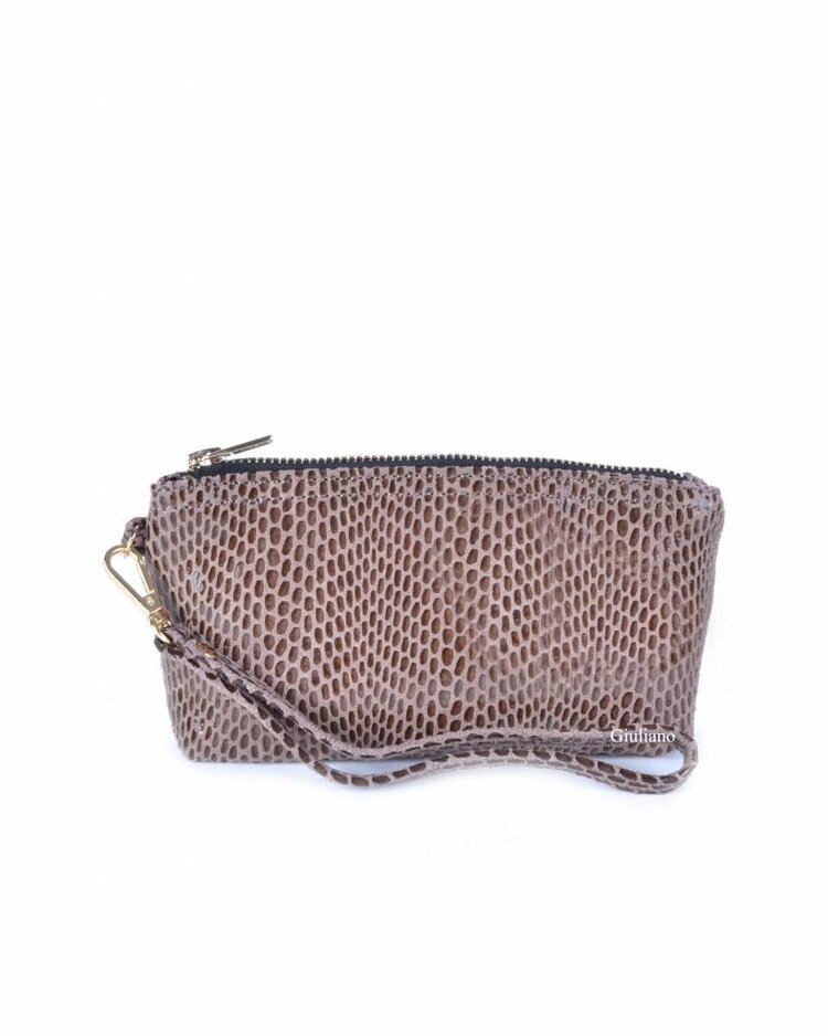 Leder-Etui | Schuppen