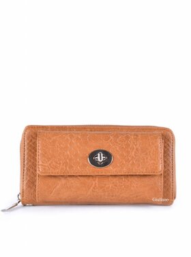 Artificial leather wallet | Croco
