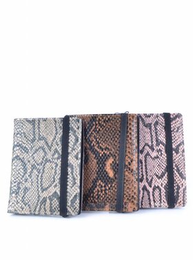 Kunstlederen documentenmapje | Slangenmotief