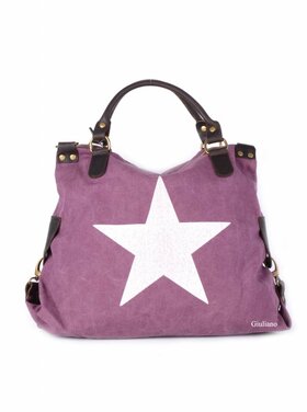 Canvas-Tasche mit Leder | Stern 552503