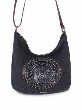Canvas-Schultertasche | Raw Casual