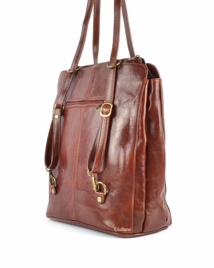 Leder-Rucksack | Extra groß | 552295