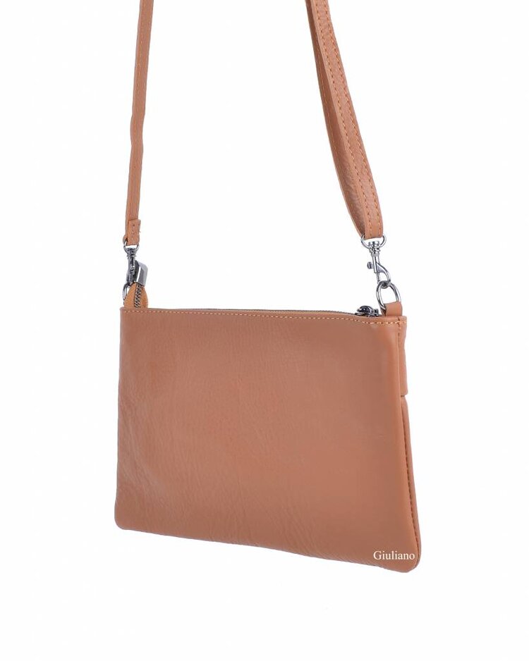 Leather shoulderbag | Clutch