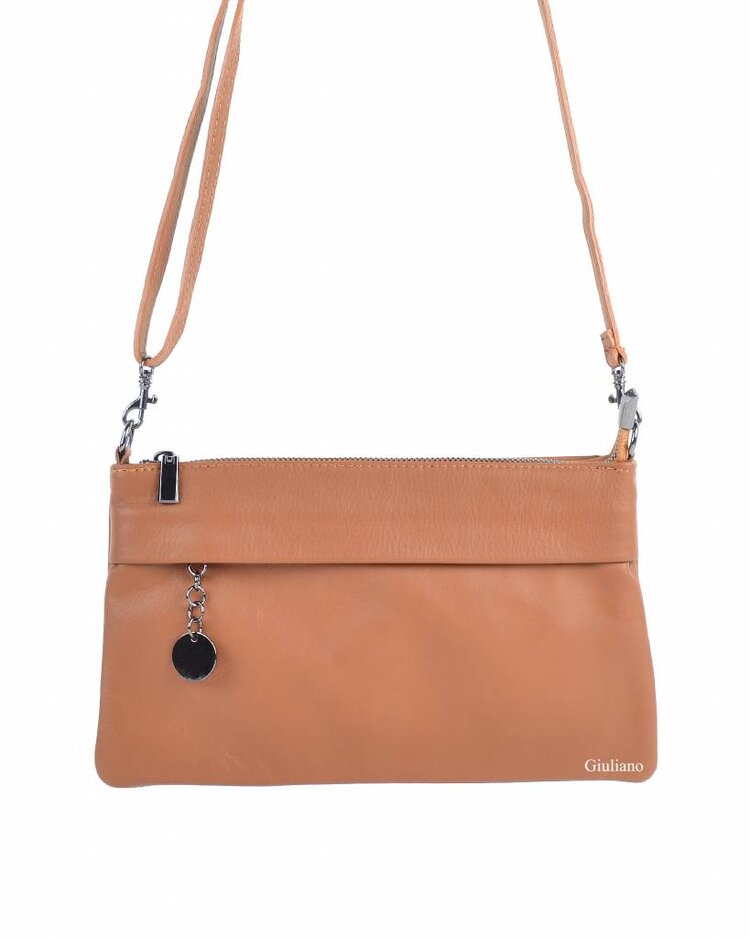 Leather shoulderbag | Clutch