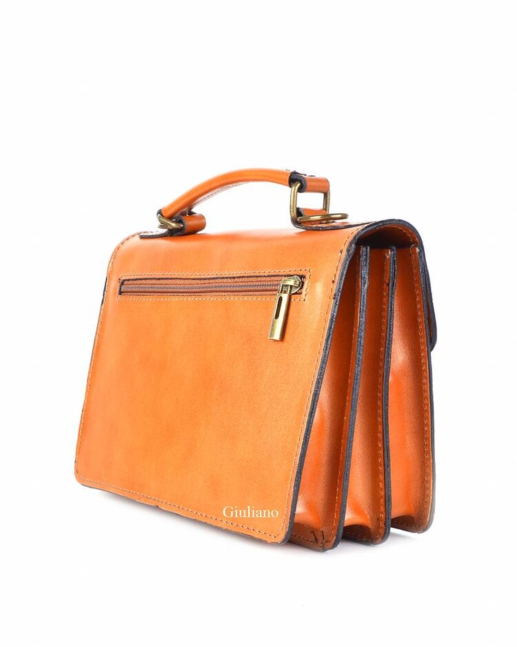 Lederen handtas | Klassiek | 552142