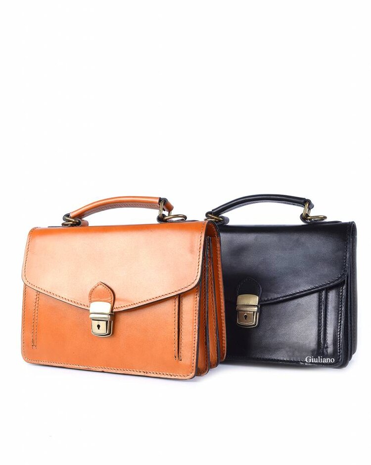 Lederen handtas | Klassiek | 552142