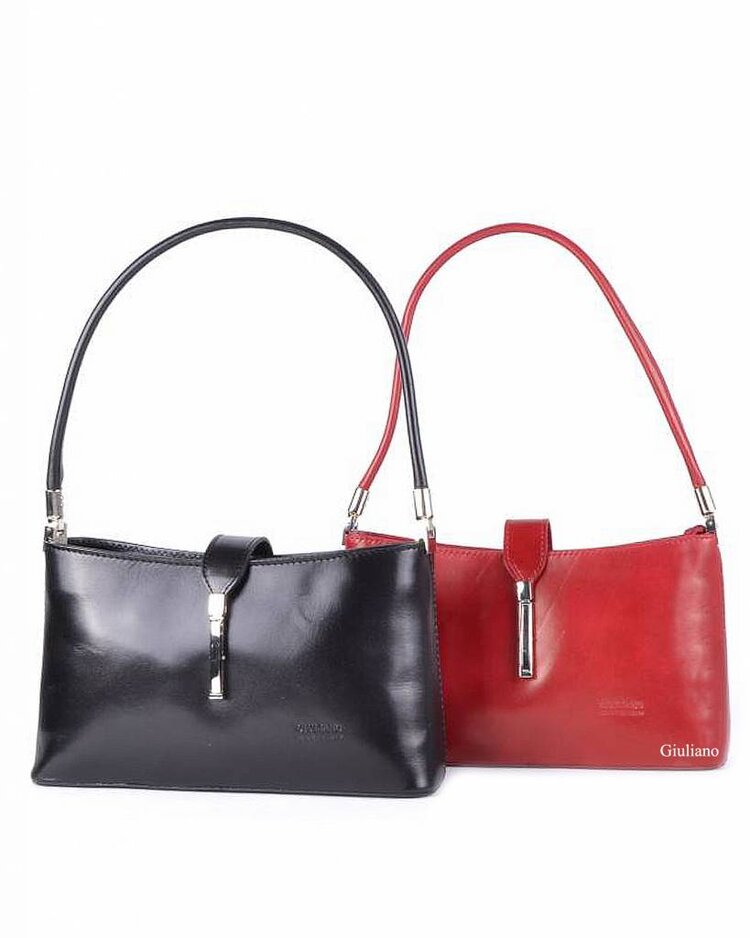 Lederen handtas | 552121